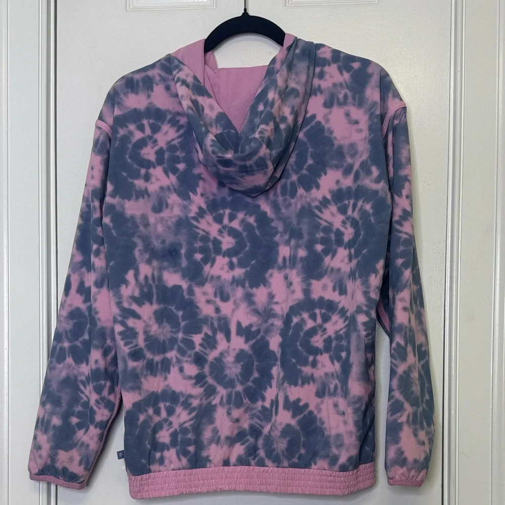 ⚽️ Athleta Girl Happy Go Lucky Zip Hooded Jacket – Size XXL (Fits XS-S Women)